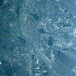 Budapest műholdról