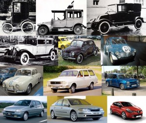 Renault autók a kezdetektől napjainkig