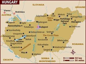 Hungary-map