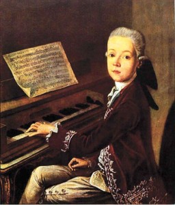 A fiatal Mozart